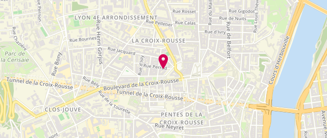 Plan de Le Domaine de Limagne, 3 Rue Perrod, 69004 Lyon