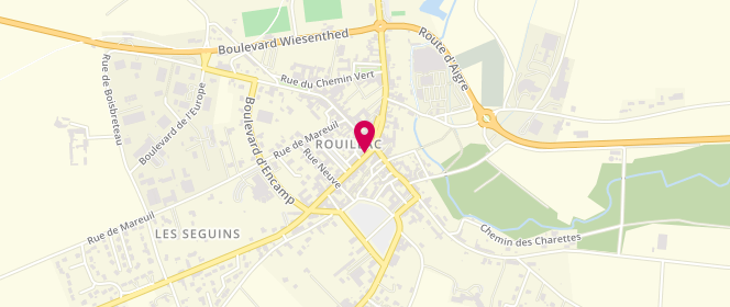 Plan de Boucherie Tiphonnet, 38 avenue Jean Monnet, 16170 Rouillac