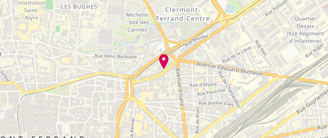 Plan de Dounia, 43 Rue des Jacobins, 63000 Clermont-Ferrand