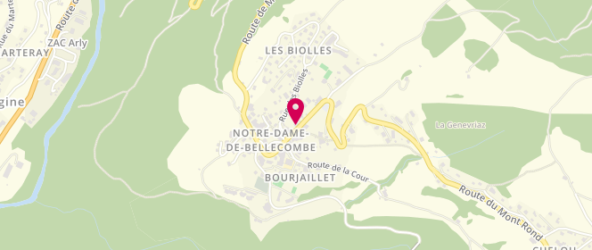 Plan de Boucherie charcuterie Chevallier, Rue Se Savoie
205 Av. De Savoie, 73590 Notre-Dame-de-Bellecombe