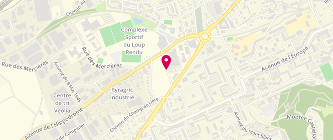 Plan de Boucheries André, 2 Avenue Loup Pendu, 69140 Rillieux-la-Pape