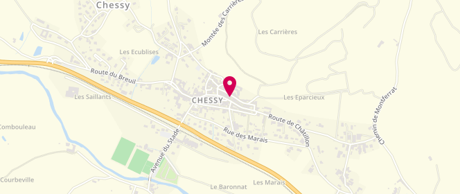 Plan de Boucherie Bravo, 315 Route de la Vallée, 69380 Chessy