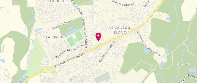 Plan de Boucherie Cyber, 15 Avenue de la Libération, 87570 Rilhac-Rancon