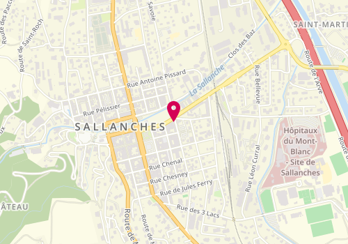 Plan de Boucherie de l'Avenue Halal, 170 avenue de Saint-Martin, 74700 Sallanches