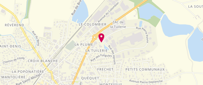Plan de Baronnier Garnier, 537 Rue Pierre Poivre Zone Artisanale la Tuilerie, 01330 Villars-les-Dombes