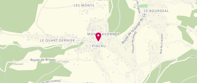 Plan de Callier Frères, 1 place de la Villia, 74130 Mont-Saxonnex