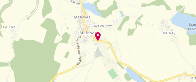 Plan de Vival, 8 Route d'Auzances, 23700 Mainsat