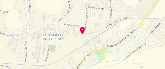Plan de Boucherie Viollet, 666 Avenue de la Republique, 74800 Saint-Pierre-en-Faucigny