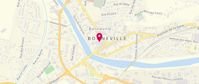 Plan de Boucherie de l'Arve, 30 Rue du Caroz, 74130 Bonneville