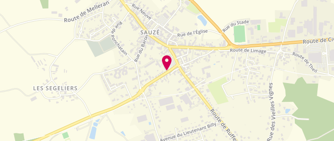 Plan de Donspa, 2 Rue Treille Bourgeau, 79190 Sauzé-Vaussais