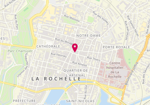 Plan de La Boucherie de Vincent, Rue Thiers, 17000 La Rochelle