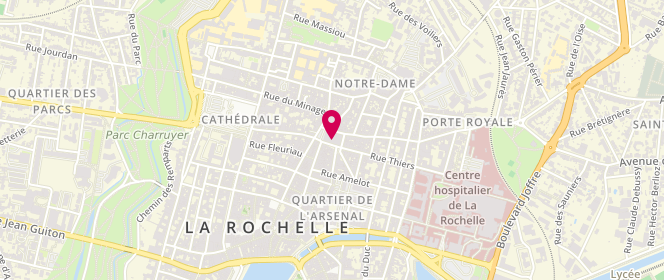 Plan de Boucherie Caquineau, Marché Central
Rue Thiers, 17000 La Rochelle