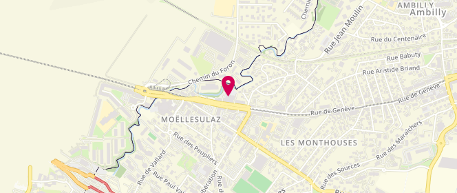 Plan de La Boucherie Verte, 118 Rue de Genève, 74240 Gaillard