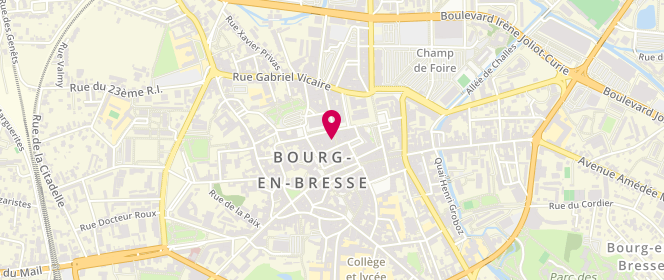 Plan de Boucherie du Centre, 19 Rue Pasteur, 01000 Bourg-en-Bresse