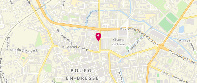 Plan de Boucherie Maginot, 21 avenue Maginot, 01000 Bourg-en-Bresse