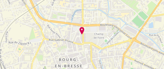 Plan de Boucherie du Marché, 23 avenue Maginot, 01000 Bourg-en-Bresse