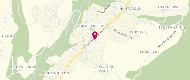 Plan de Boucherie Bouvier - Bangillon, 9 Route de l'Epine, 74420 Habère-Lullin