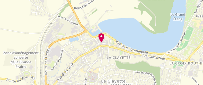 Plan de Boucherie Charcuterie Traiteur Lapierre, 6 Rue du Château, 71800 La Clayette