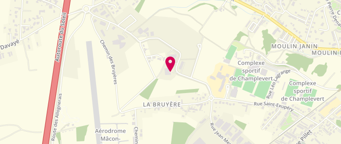 Plan de La Bressanne Artisanale, 402 Rue Marius Lacrouze, 71850 Charnay-lès-Mâcon
