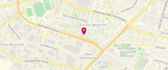 Plan de Boucherie et Épicerie CB Tropical Halal, 16 Rue Jules Siegfried, 79000 Niort