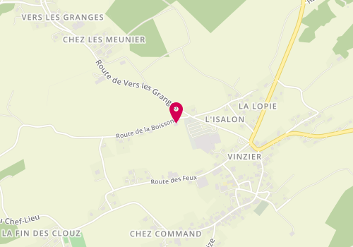 Plan de Les Charcuteries de Simon, 47 Route de la Boissona, 74500 Vinzier
