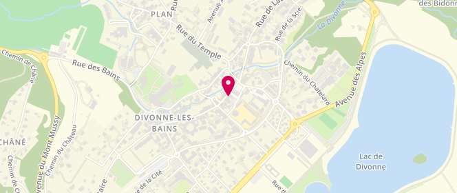 Plan de Boucherie Chez Miloud, 318 Grande Rue, 01220 Divonne-les-Bains