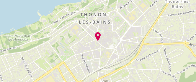 Plan de Boucherie Trombert, 9 Boulevard Carnot, 74200 Thonon-les-Bains