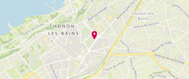 Plan de Boucherie du Léman, 14 avenue Jules Ferry, 74200 Thonon-les-Bains