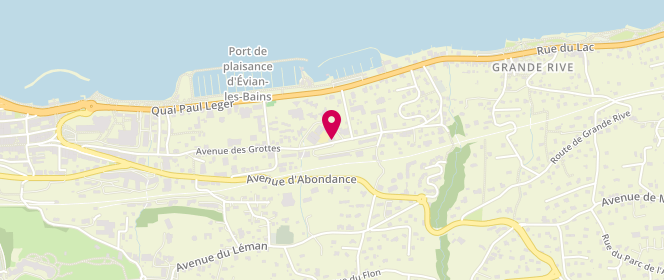 Plan de Boucherie d'Evian, 42 avenue des Grottes, 74500 Évian-les-Bains