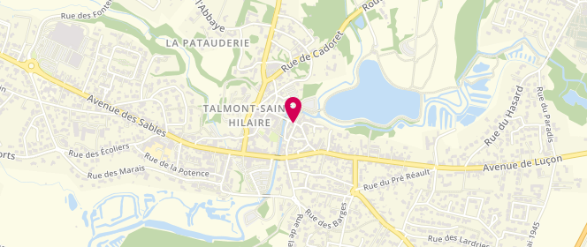 Plan de Boucherie Méchain, 19 Rue du Centre, 85440 Talmont-Saint-Hilaire