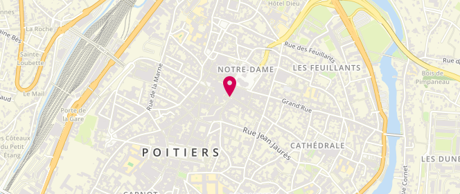 Plan de L'Aloyau, Marché Notre Dame, 86000 Poitiers