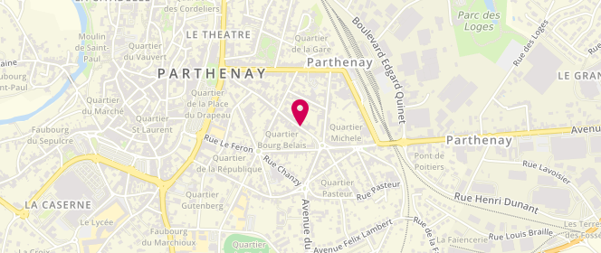 Plan de DELUMEAU Pascal, 81 Rue du Bourg Belais, 79200 Parthenay