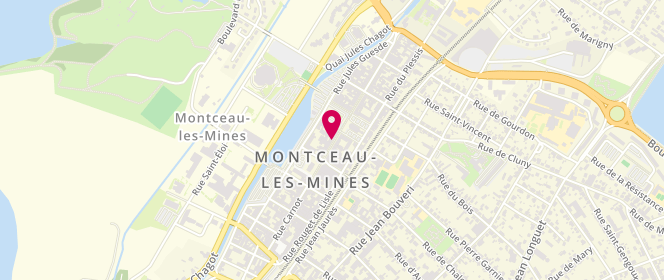 Plan de Michalak Olivier, 6 Rue Carnot, 71300 Montceau-les-Mines