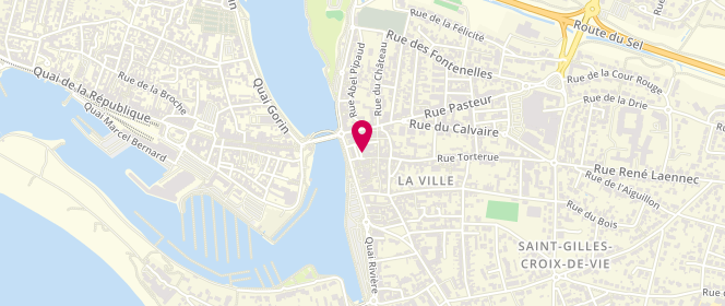 Plan de Boucherie du Port, 3 place du Vieux Port, 85800 Saint-Gilles-Croix-de-Vie