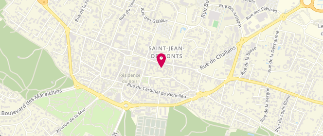 Plan de Boucherie du Centre, 33 Bis Rue du General de Gaulle, 85160 Saint-Jean-de-Monts