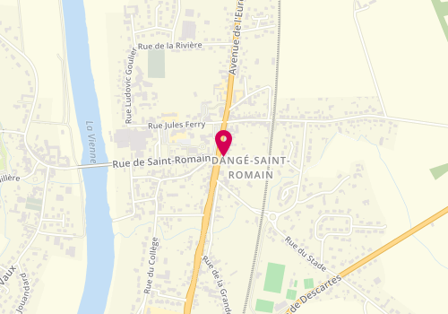 Plan de Boucherie Gendre, 62 avenue de l'Europe, 86220 Dangé-Saint-Romain
