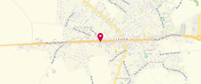 Plan de Societe _ Delacroix et Fils, 26 Rue de Salins, 25270 Levier