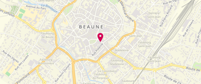 Plan de Resto du 16 - Boucherie Charcuterie, 16 Rue d'Alsace, 21200 Beaune