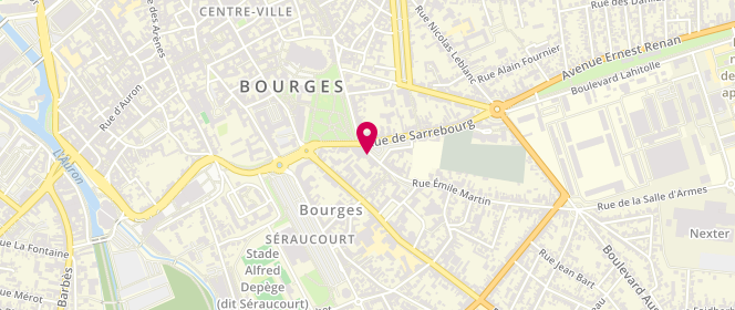 Plan de Boucherie Dougy, 12 Rue Emile Martin, 18000 Bourges
