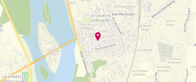Plan de SARL BEAUDOT, 5 Rue de l'Hôtel de Ville, 58400 La Charité-sur-Loire