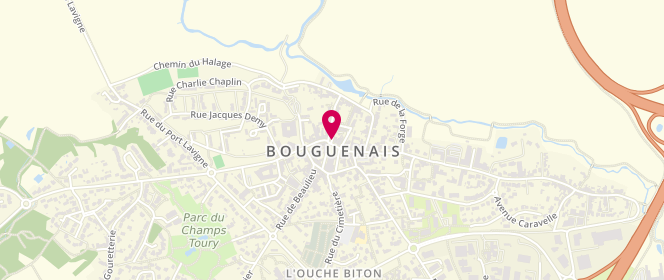 Plan de Boucherie des Fins Gourmets, 13 Rue Aristide Briand, 44340 Bouguenais