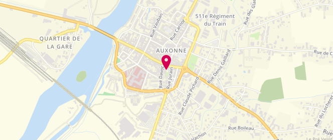 Plan de Vautrin, 79 Rue Antoine Masson, 21130 Auxonne