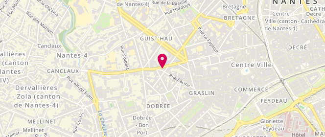 Plan de Domenico, 7 Rue Copernic, 44000 Nantes