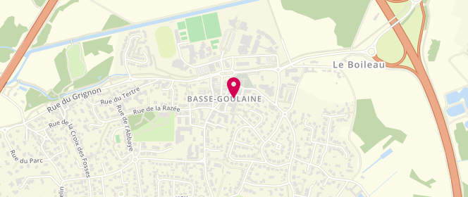Plan de Boucherie Hardy, 6 place Saint-Brice, 44115 Basse-Goulaine