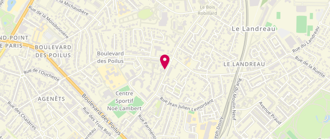 Plan de Boucherie Ines, 69 Route de Sainte Luce, 44300 Nantes
