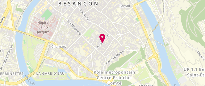 Plan de Noual Christophe, 11 Rue Ronchaux, 25000 Besançon