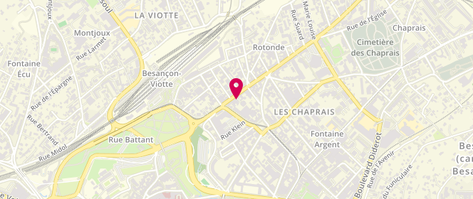 Plan de Boucherie Argana, 14 Rue de Belfort, 25000 Besançon