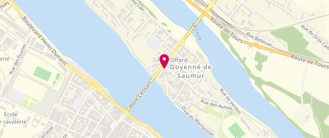Plan de Boucherie des Ponts, 30 avenue du Général de Gaulle, 49400 Saumur