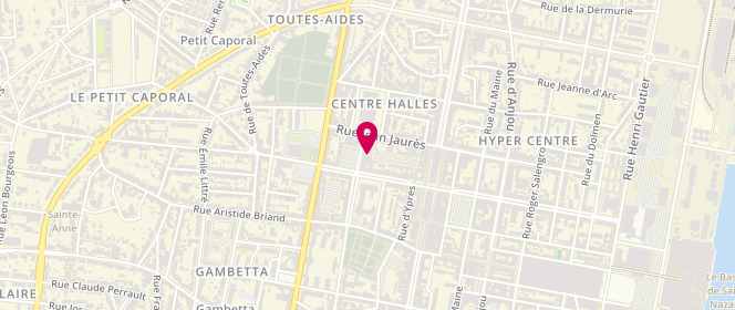 Plan de Boucherie Ibariken, 42 Rue des Halles, 44600 Saint-Nazaire