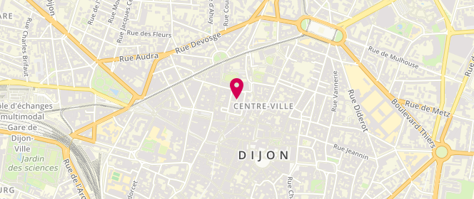 Plan de Christophe Variot, Les Halles
Centrales, 21000 Dijon